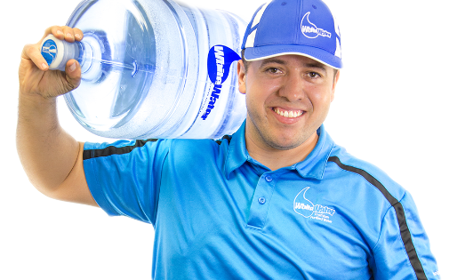 white water delivery man