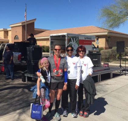 The Girls After the Marathon