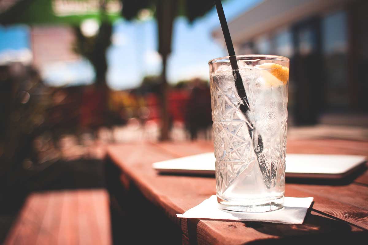 cool drink on a hot day in Phoenix