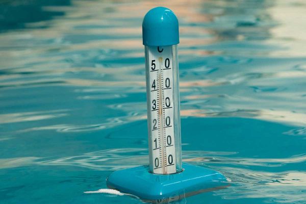 pool thermometer excessive heat weather