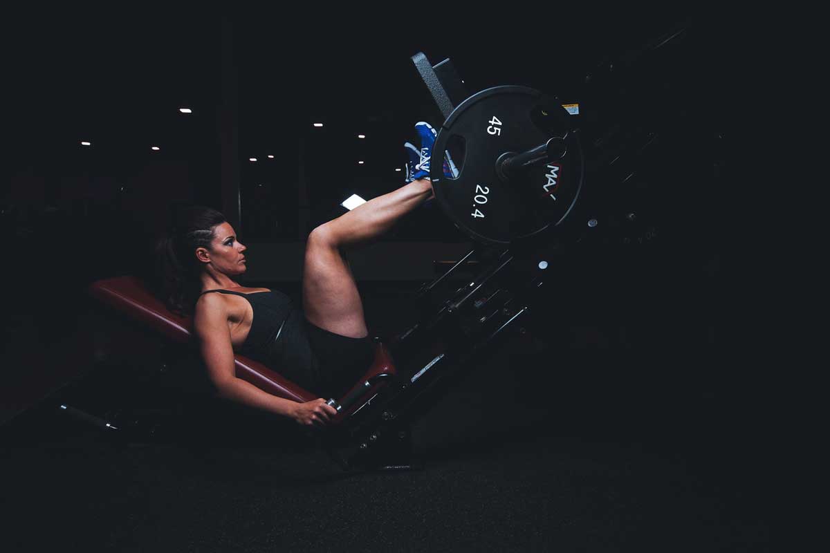leg workout sweat dehydration
