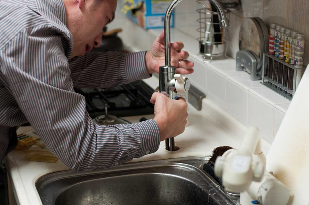 reverse osmosis installation white water