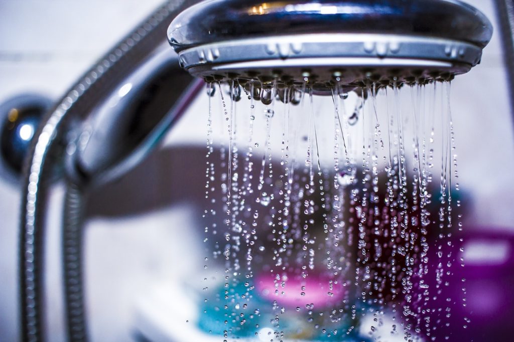 Hard Water in Shower Head