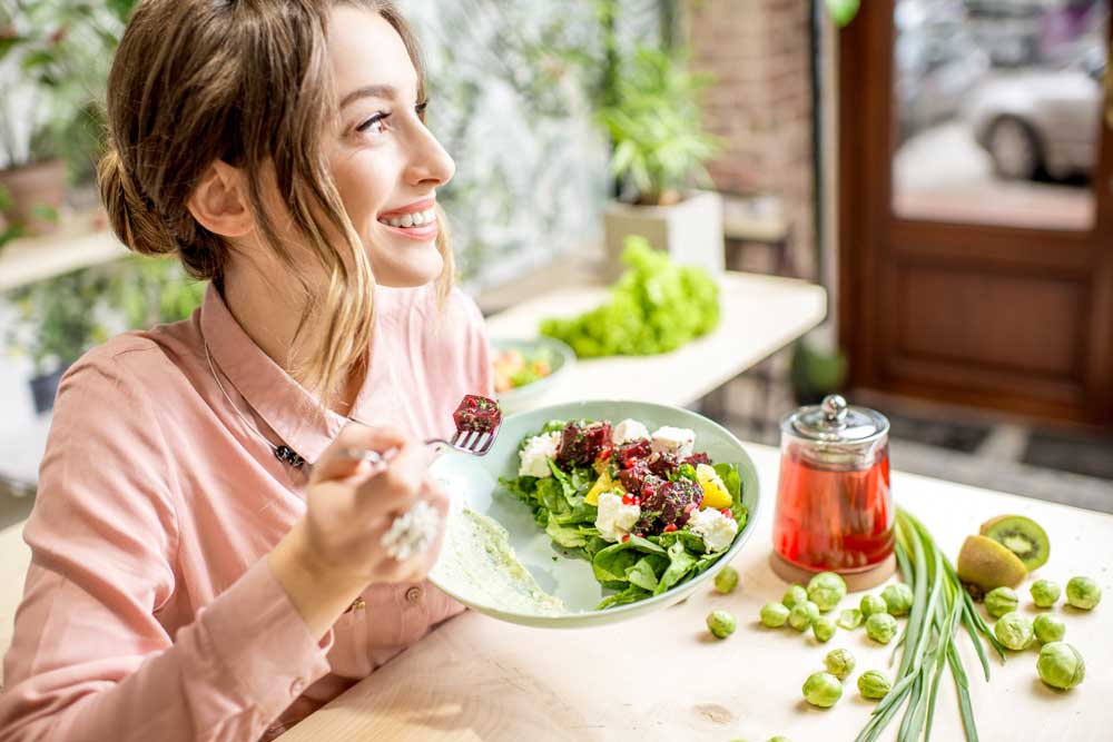 Fruits and Vegetables are Rich in Fiber
