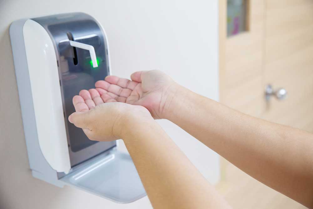 Sanitizing Your Hands for Coronavirus