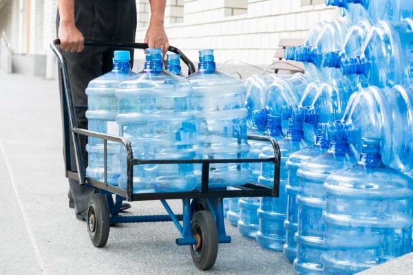 empty 5 gallon water bottles during covid-19