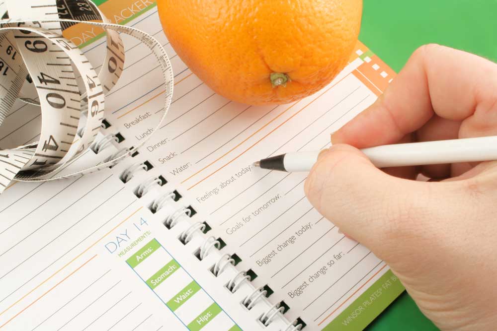 A food journal can help you lose weight