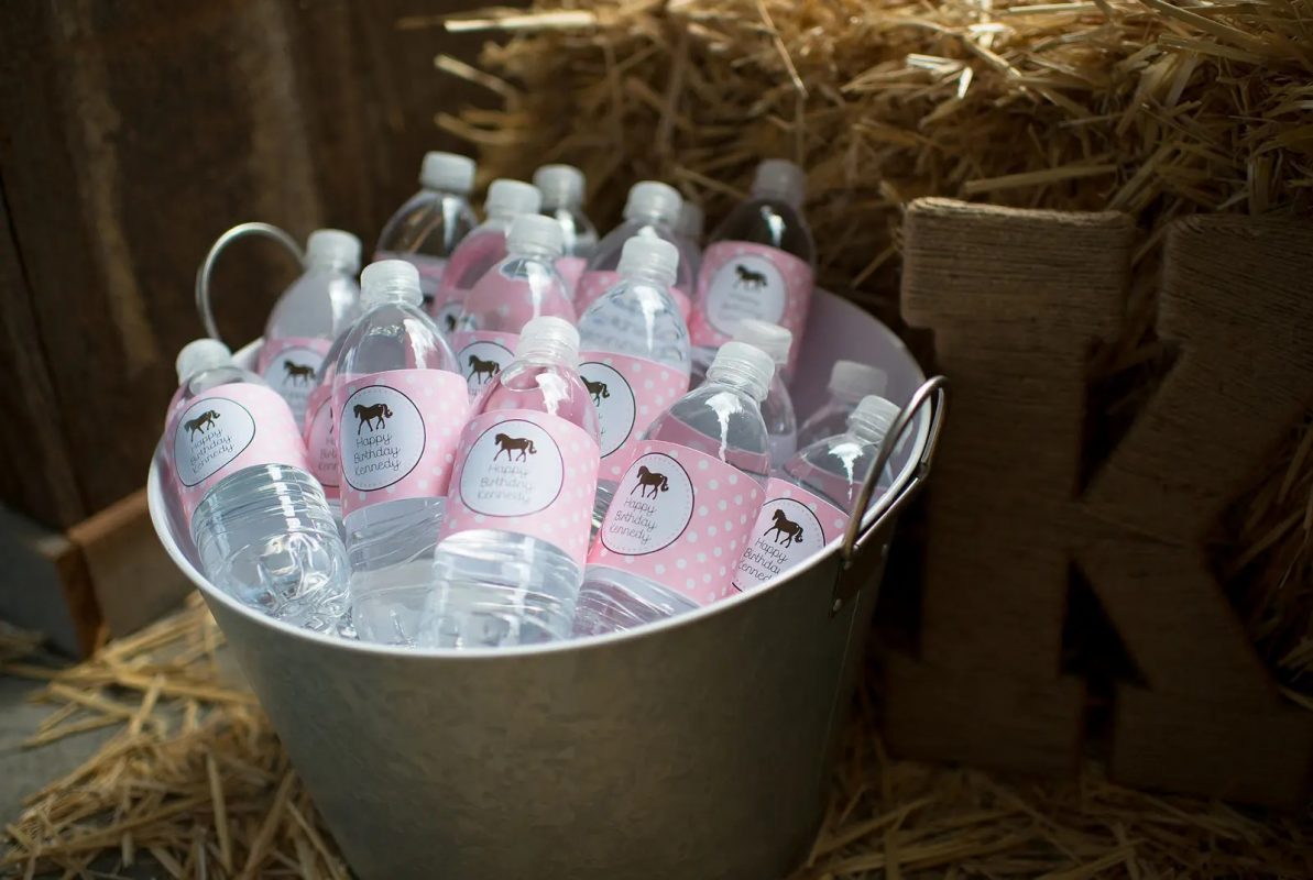 private labeled water bottles