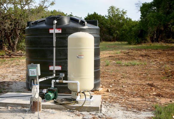 Water Storage Tank Outside