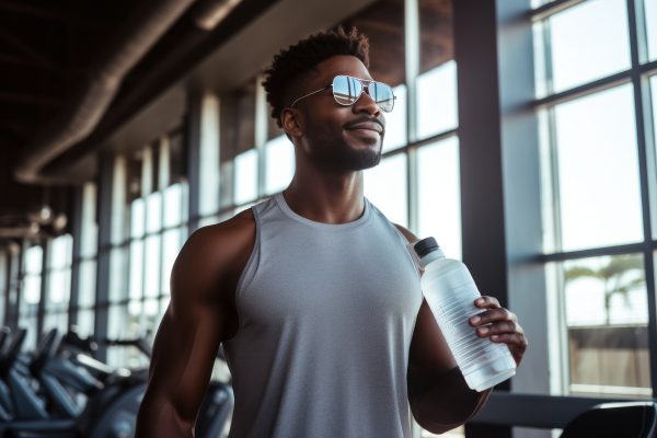 Water Drinker in Gym